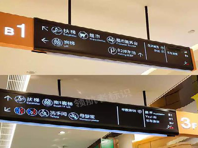 仁怀如何通过商场标识牌引导客流分布？